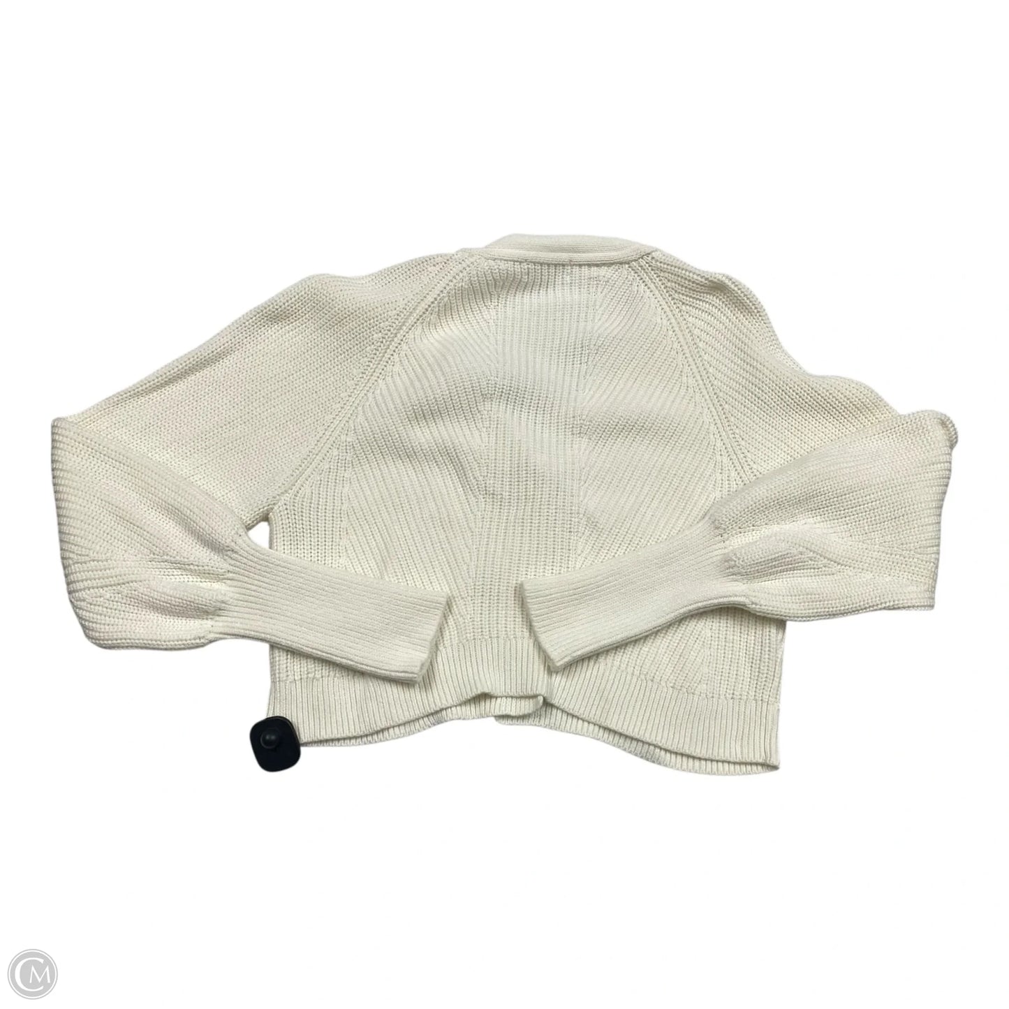 Sweater Cardigan By 525 In White, Size: M
