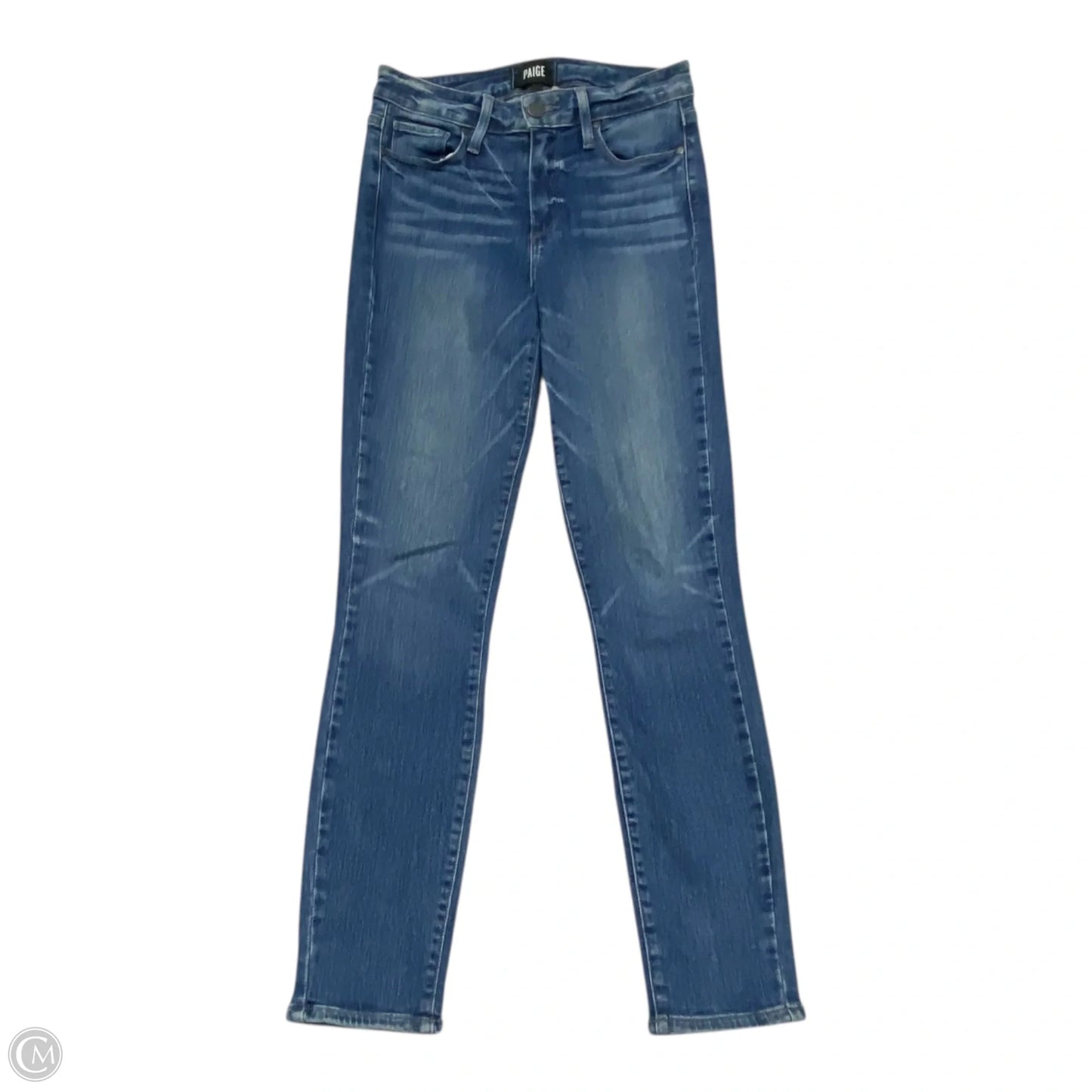 Jeans Skinny By Paige In Blue, Size: 2