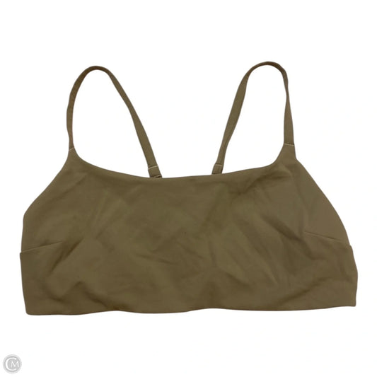 Athletic Bra By Lululemon In Taupe, Size: 12