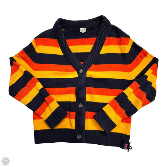 Sweater Cardigan Cashmere By Kule In Striped Pattern, Size: S
