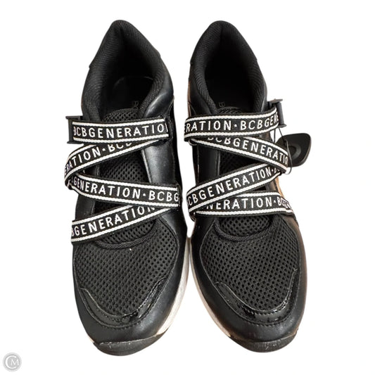 Shoes Sneakers By Bcbgeneration In Black & White, Size: 7.5