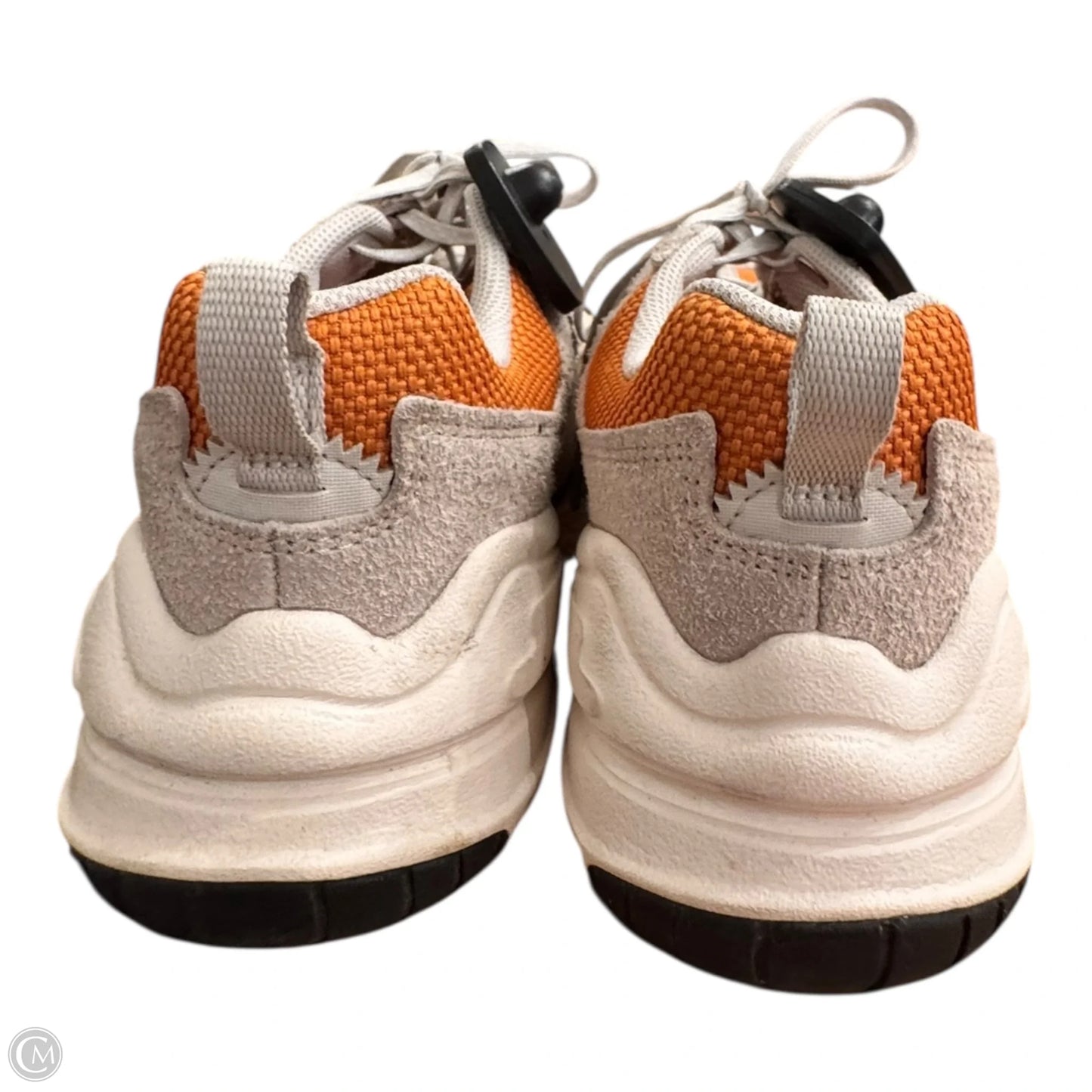Shoes Athletic By Nike In Gold & Grey, Size: 9.5