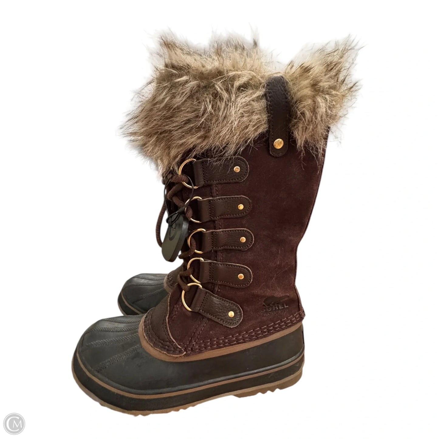 Boots Designer By Sorel In Brown, Size: 8