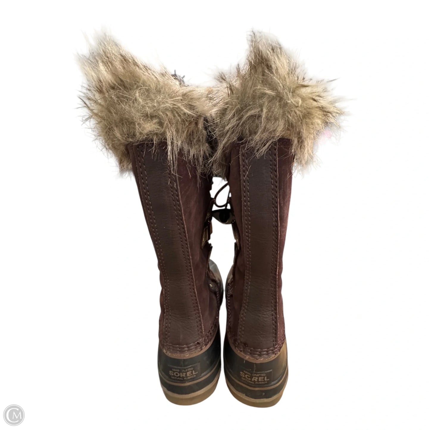 Boots Designer By Sorel In Brown, Size: 8