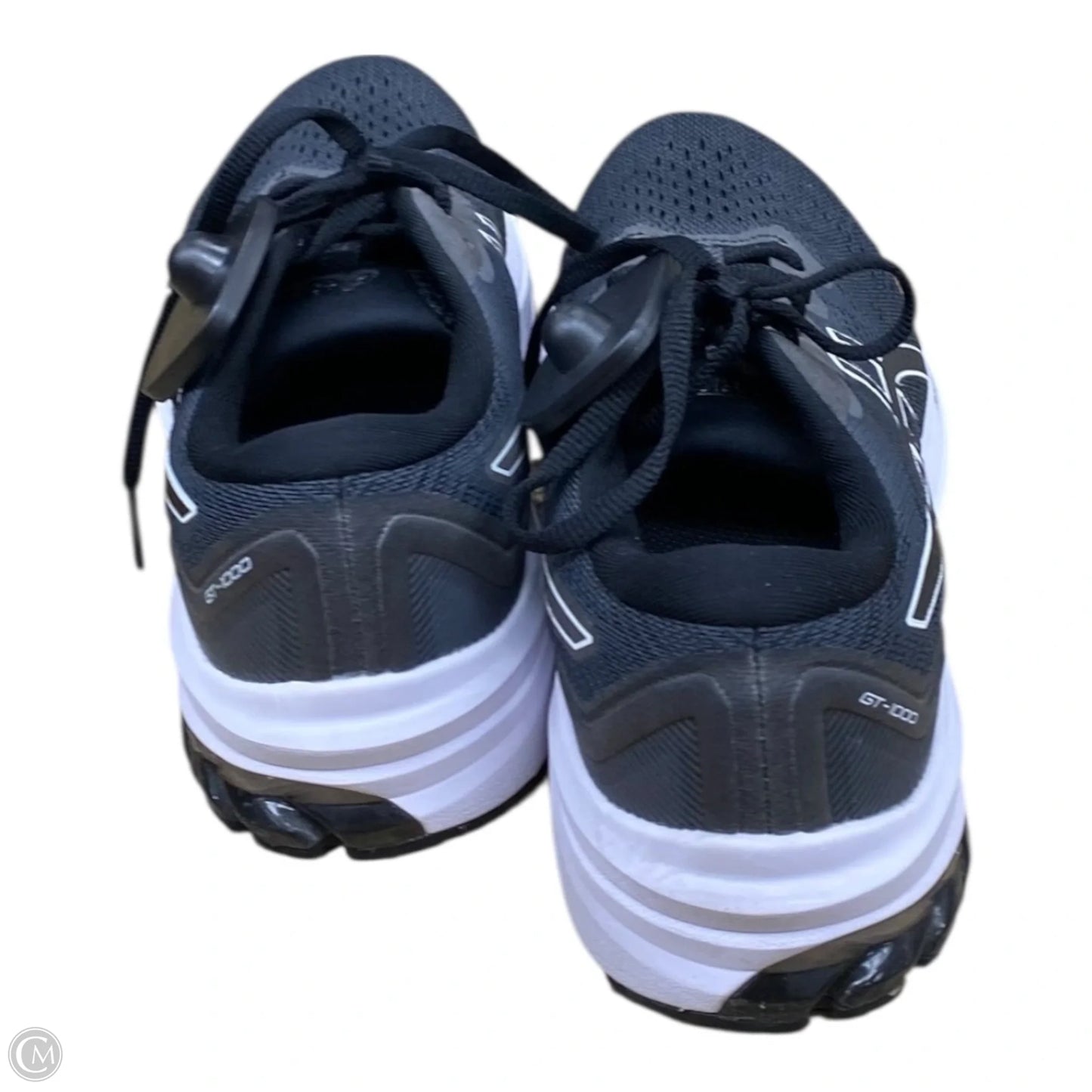 Shoes Athletic By Asics In Black & White, Size: 8