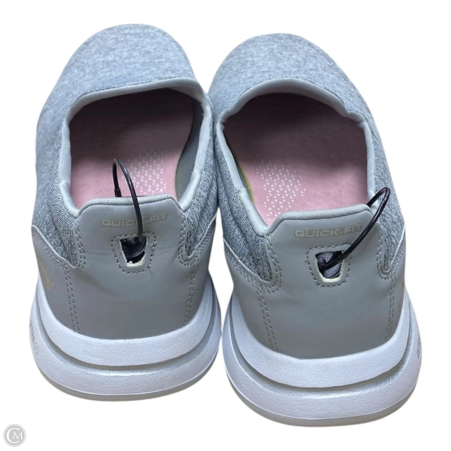 Shoes Flats By Skechers In Grey, Size: 9.5