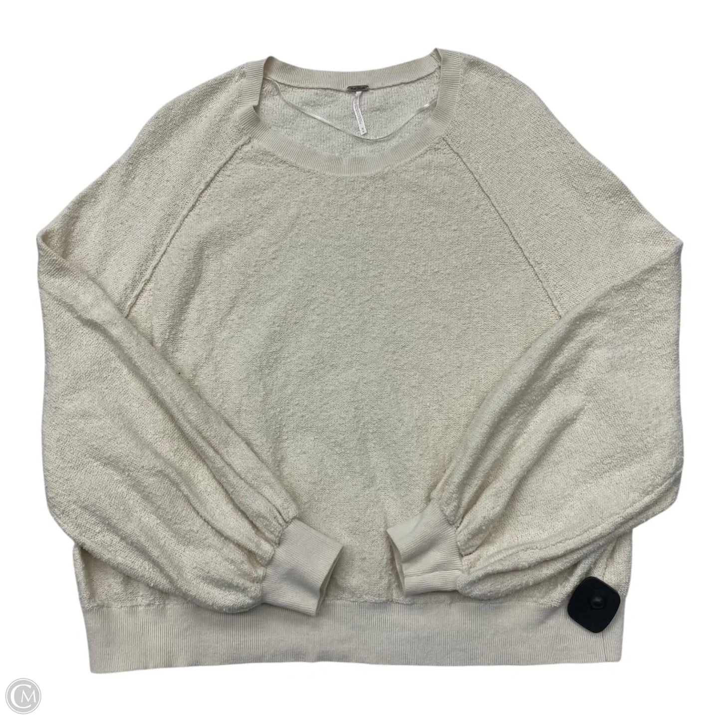 Sweater By Free People In Cream, Size: M