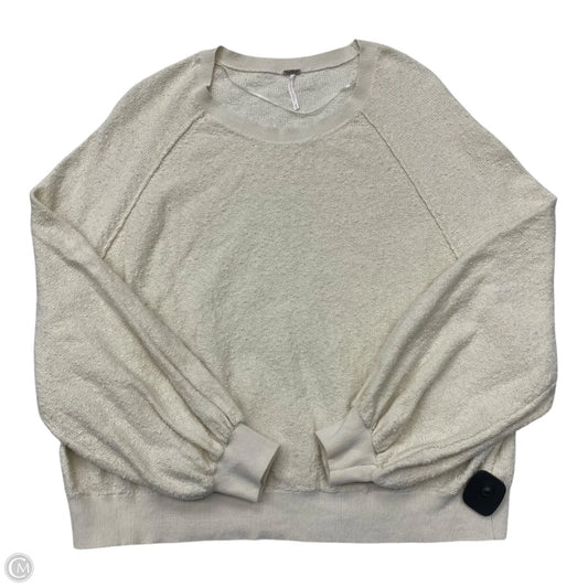 Sweater By Free People In Cream, Size: M