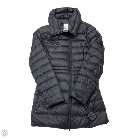 Coat Designer By Tumi In Black, Size: L