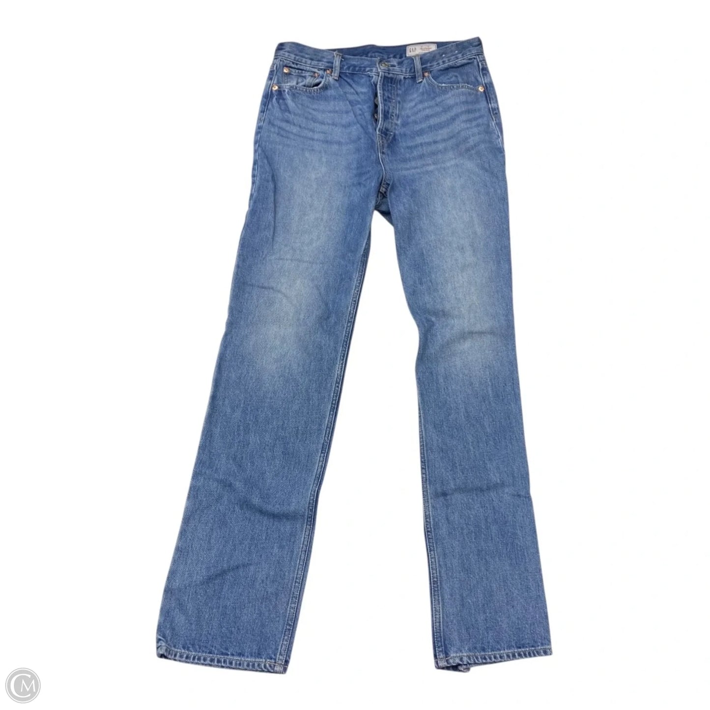 Jeans Straight By Gap In Blue, Size: 12l