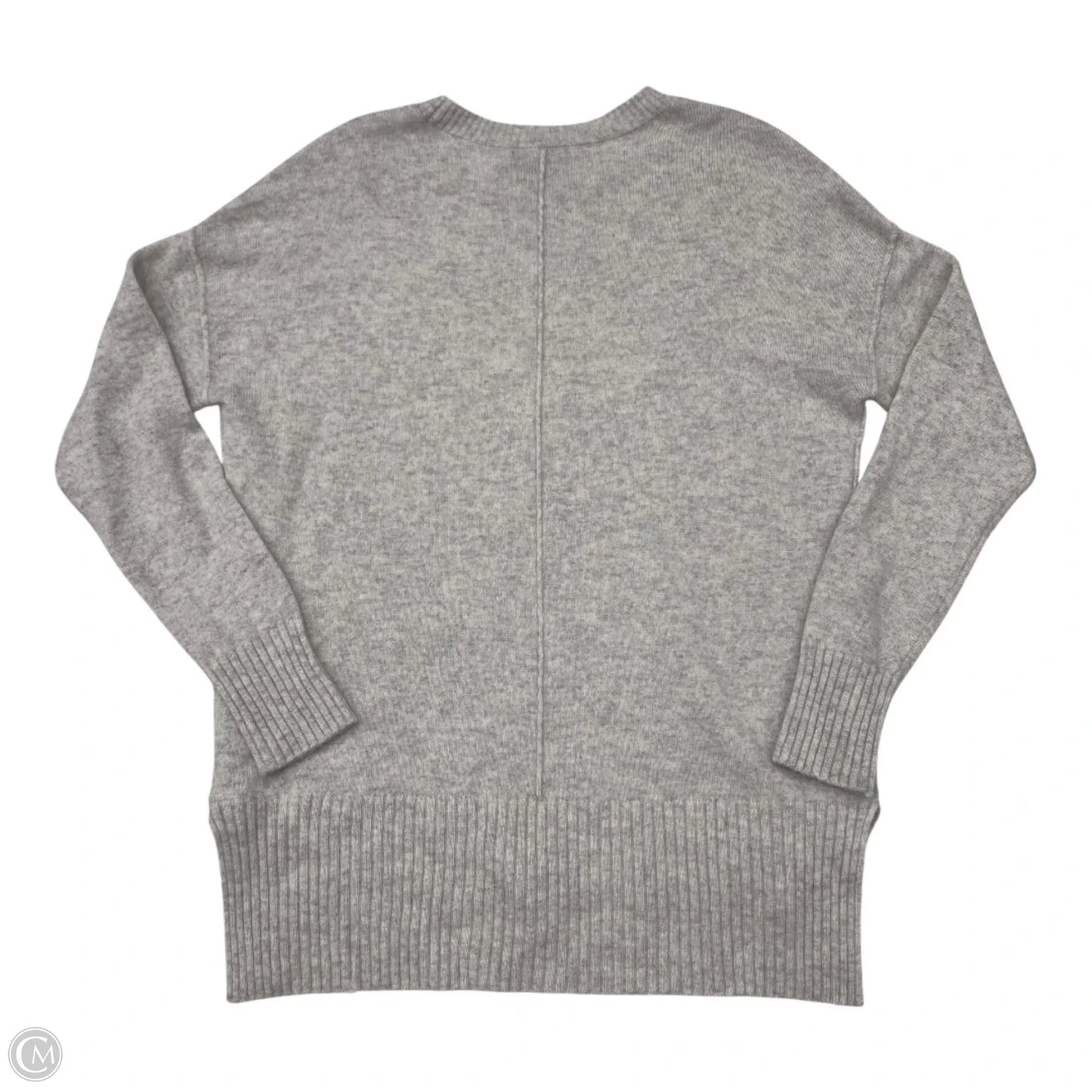 Sweater Cashmere By C BY BLOOMINGDALES In Grey, Size: M
