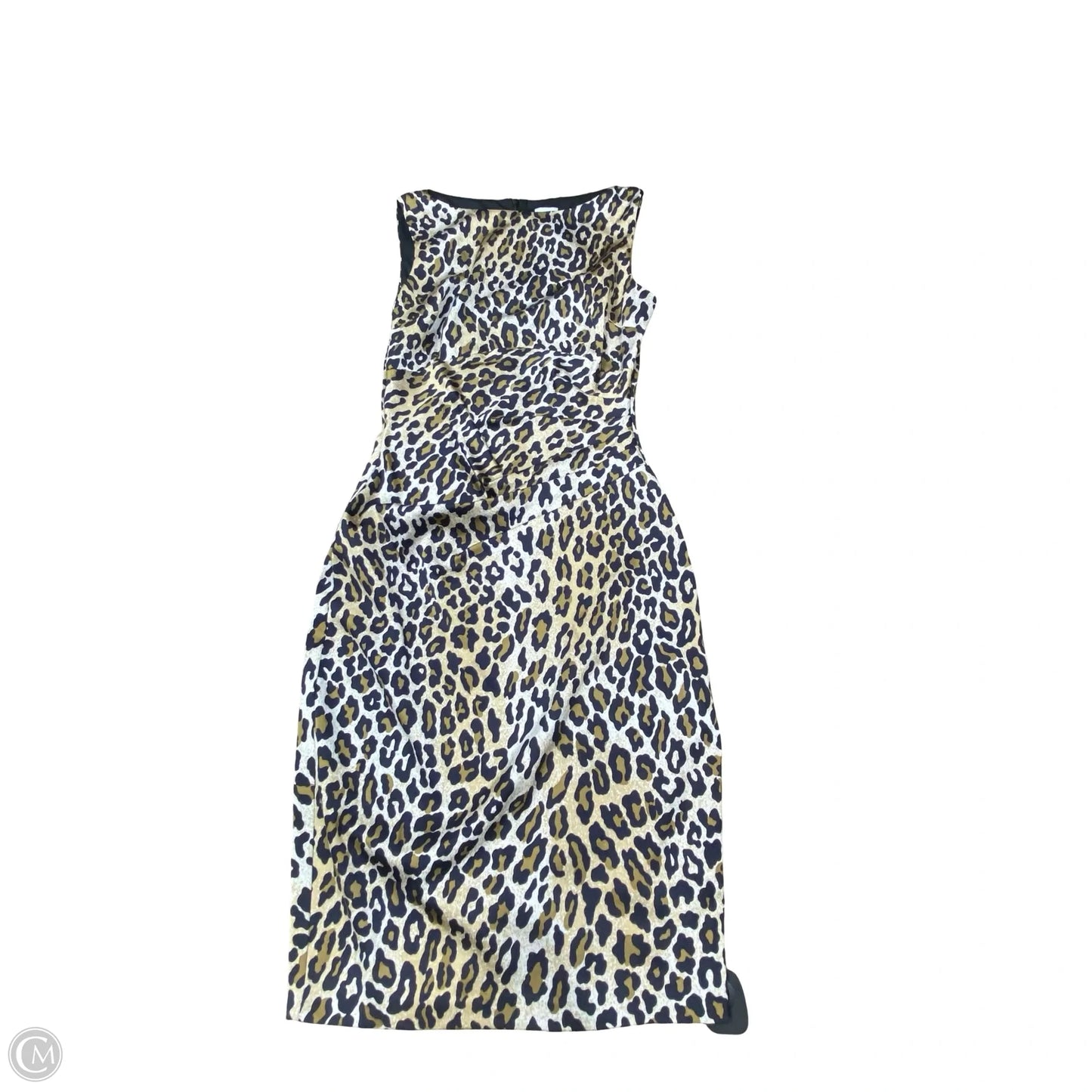 Dress Party Midi By Cache In Animal Print, Size: 10