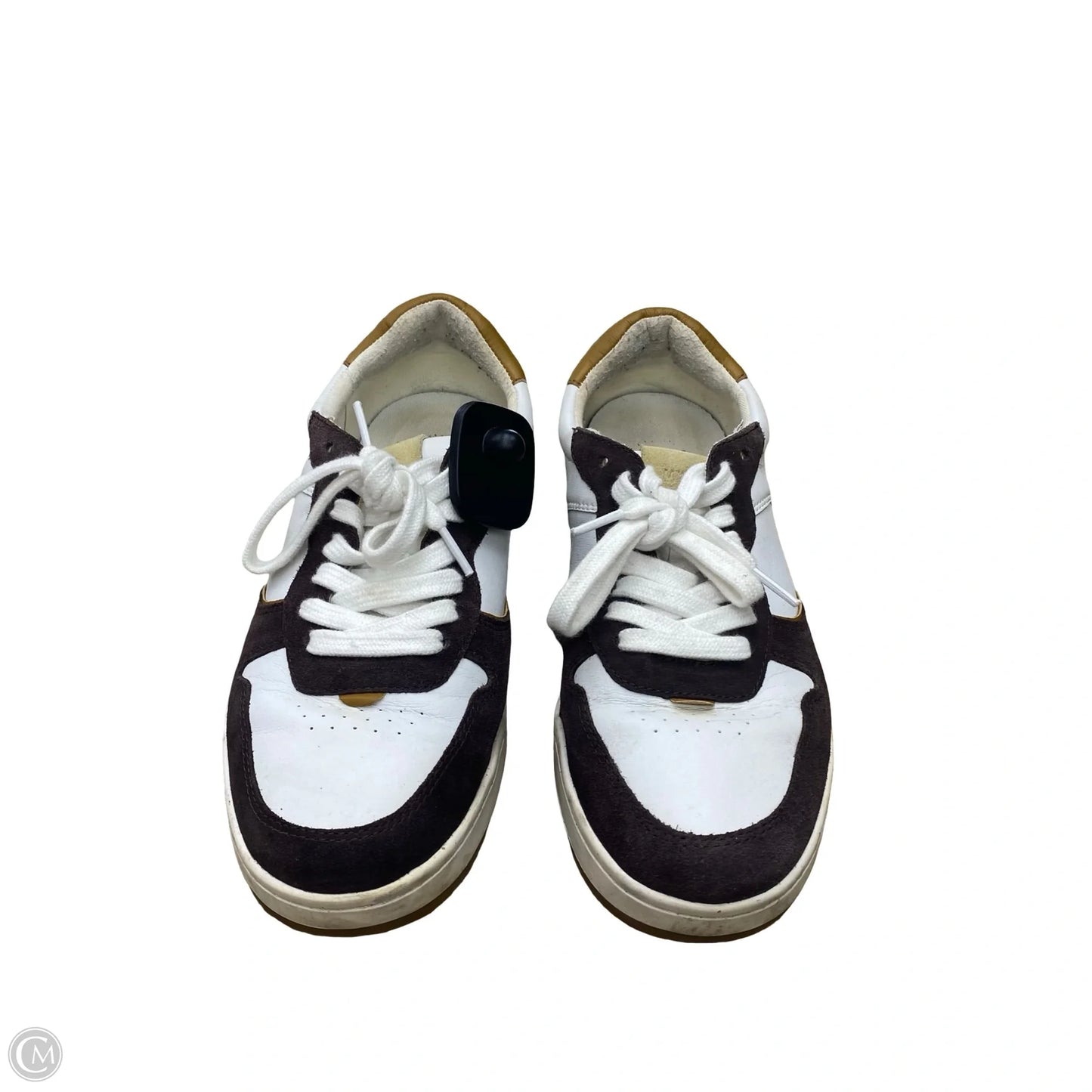 Shoes Sneakers By Madewell In Brown & White, Size: 10