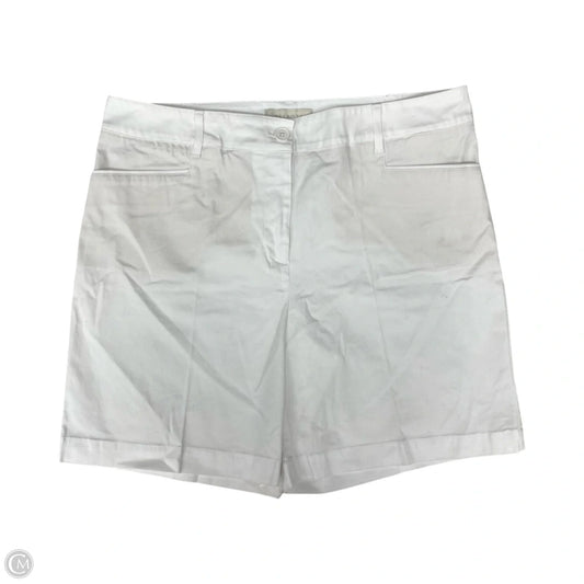 Shorts By Talbots In White, Size: 12