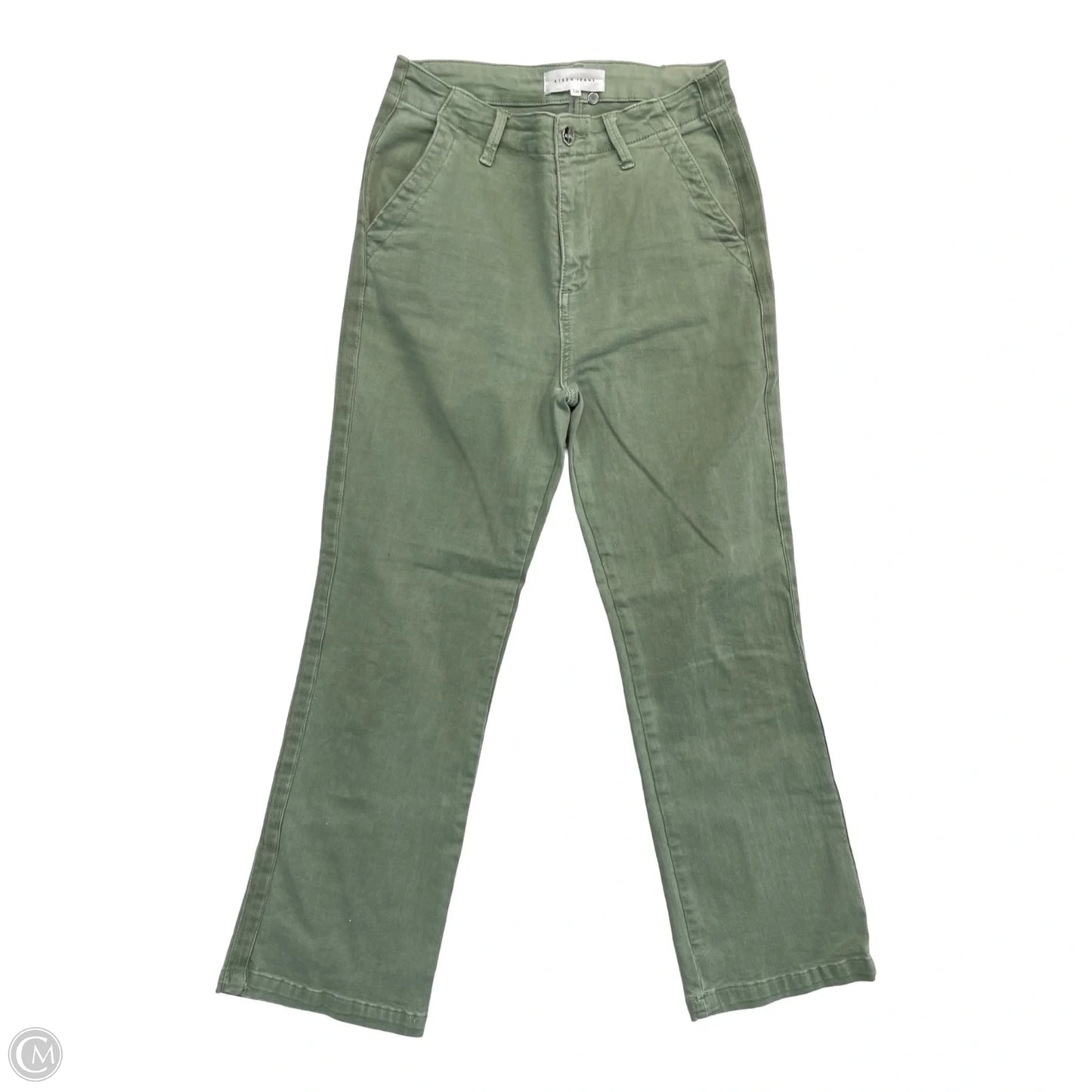 Jeans Straight By Risen In Green, Size: 6