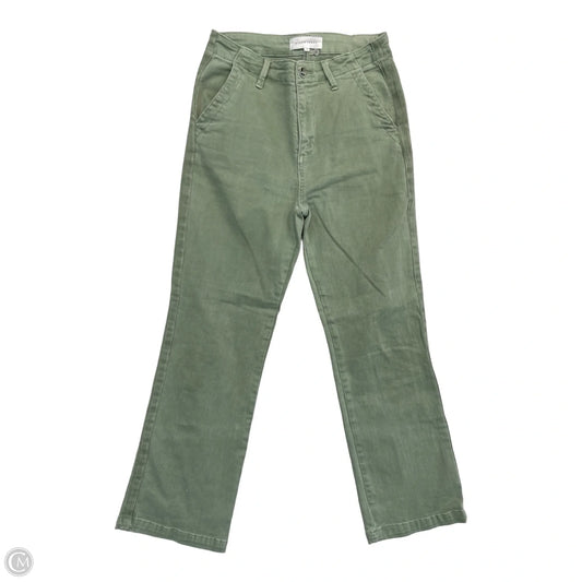 Jeans Straight By Risen In Green, Size: 6