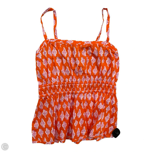 Top Sleeveless By J. Crew In Multi-colored, Size: 10