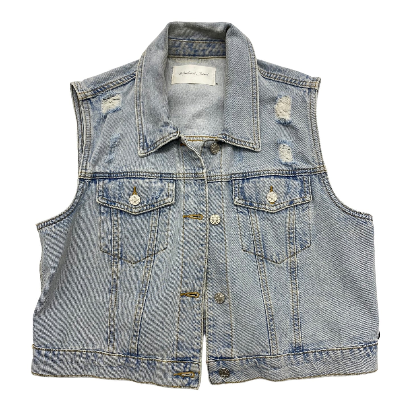 Jacket Denim By Mustard Seed  Size: M