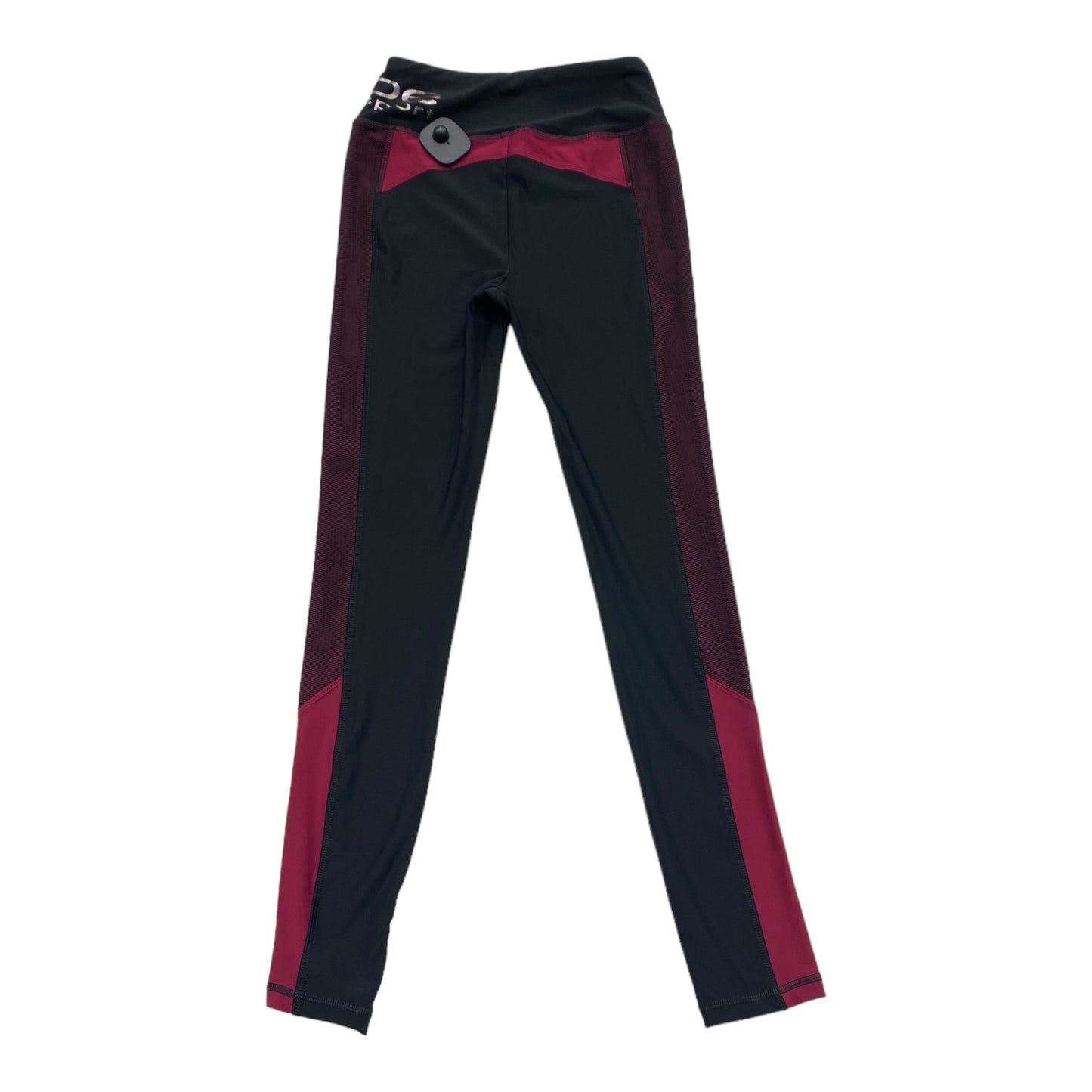 Athletic Leggings By Bebe In Black & Pink, Size: Xs