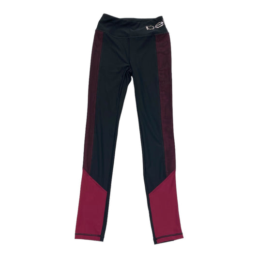 Athletic Leggings By Bebe In Black & Pink, Size: Xs