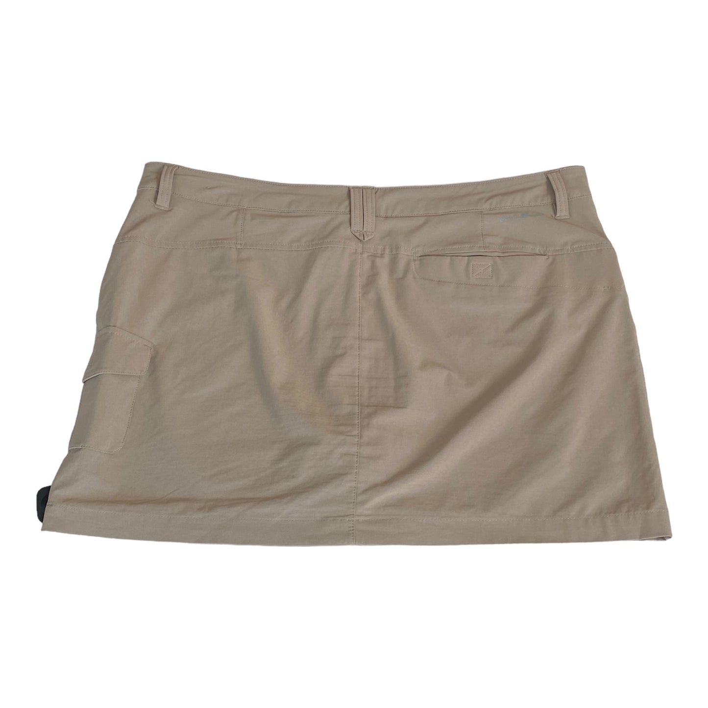 Tan Skirt Midi Eddie Bauer, Size 18