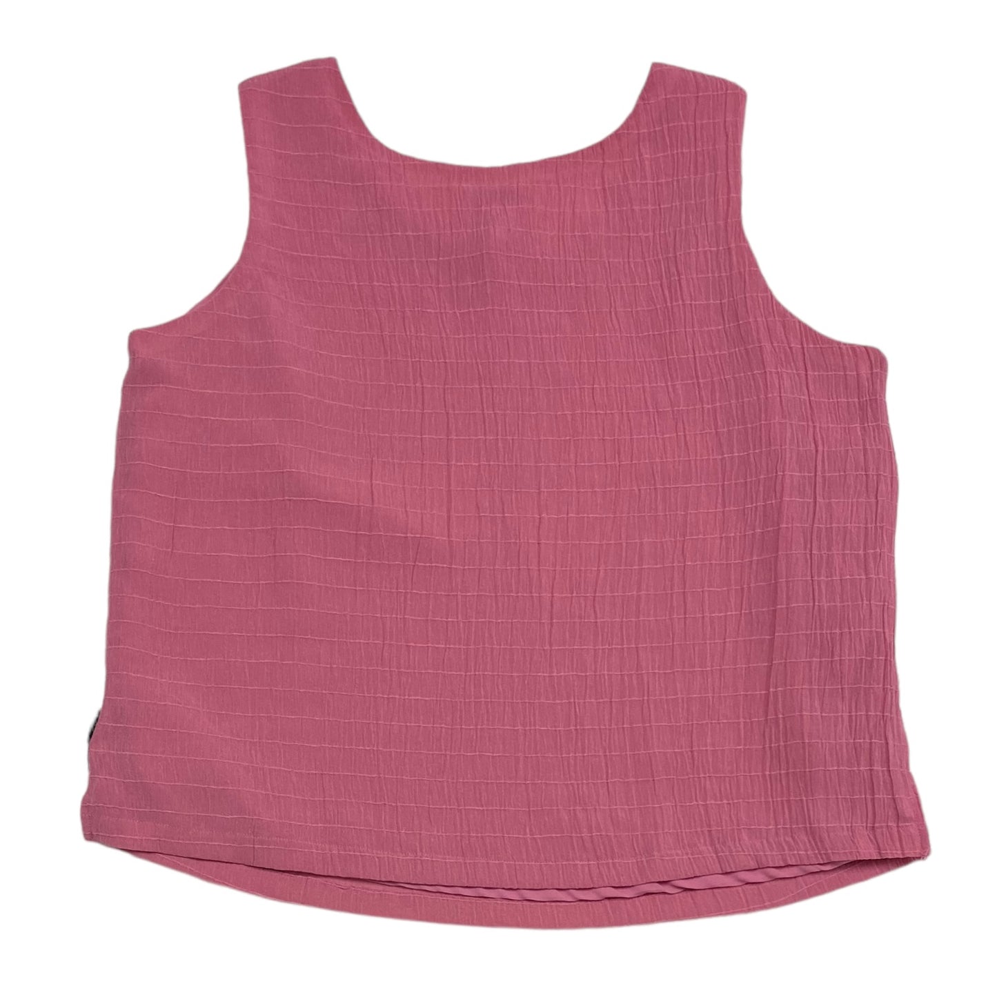 Pink Top Sleeveless DRAPERS & DAMONS, Size Xl