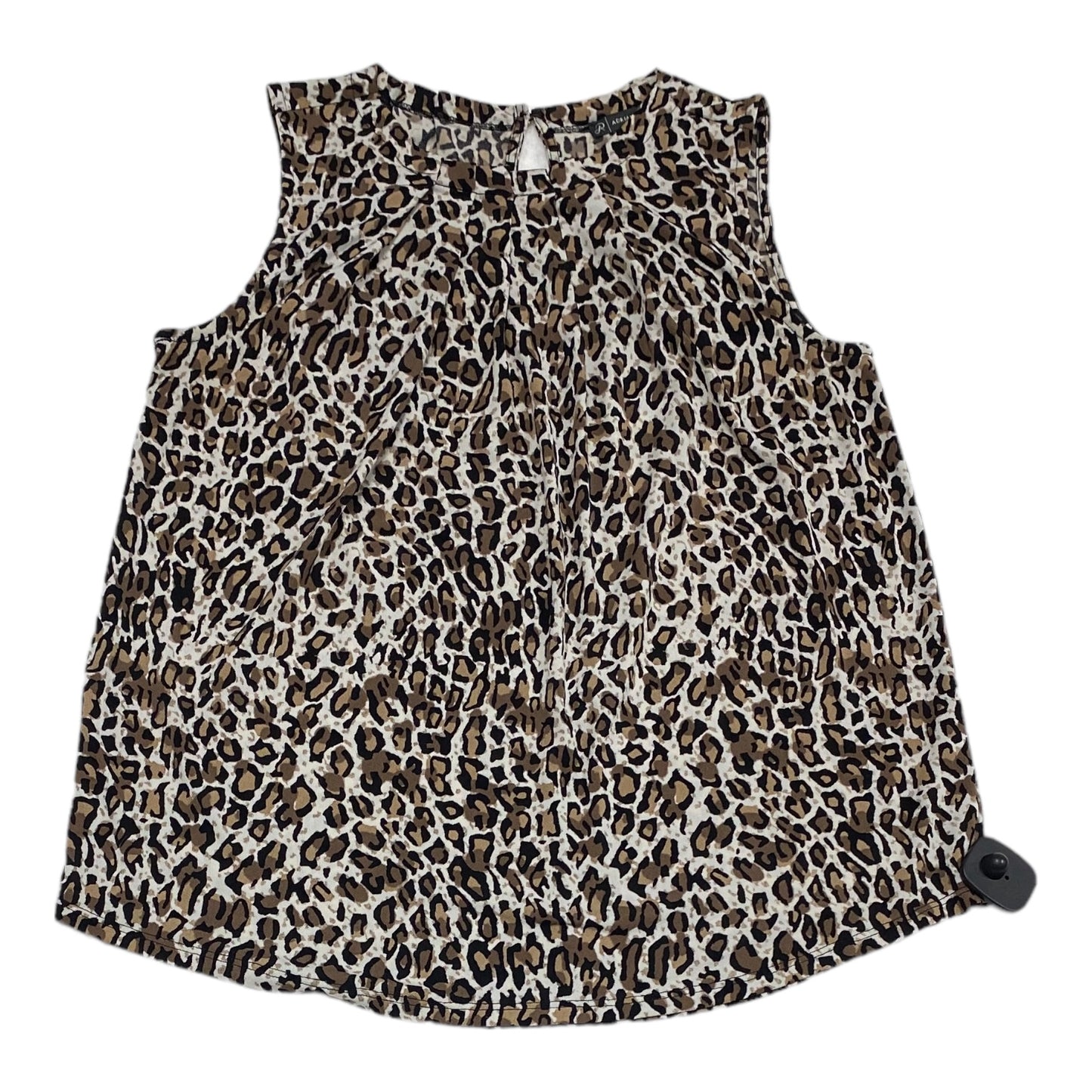 Animal Print Top Sleeveless Adrianna Papell, Size S