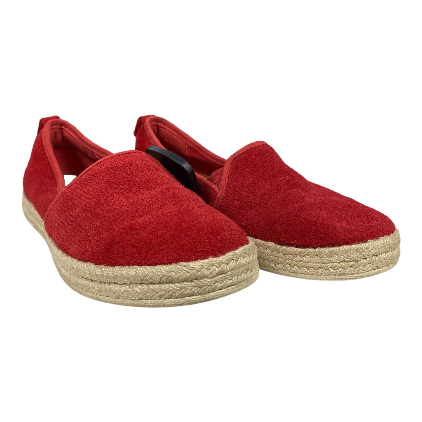 Shoes Flats By Clarks In Red, Size: 8.5