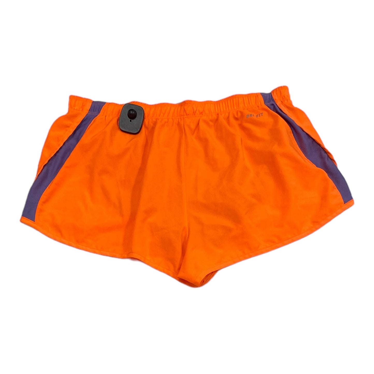 Athletic Shorts By Nike In Orange, Size: L