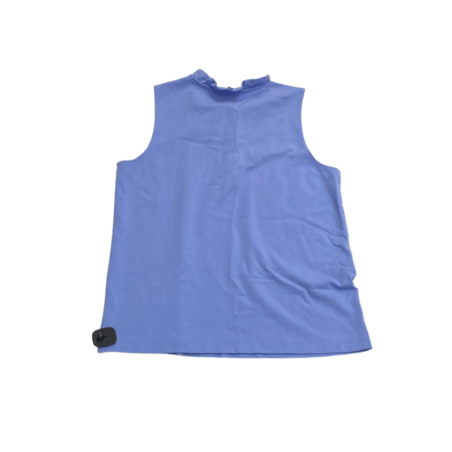 Top Sleeveless By Ann Taylor In Blue, Size: L