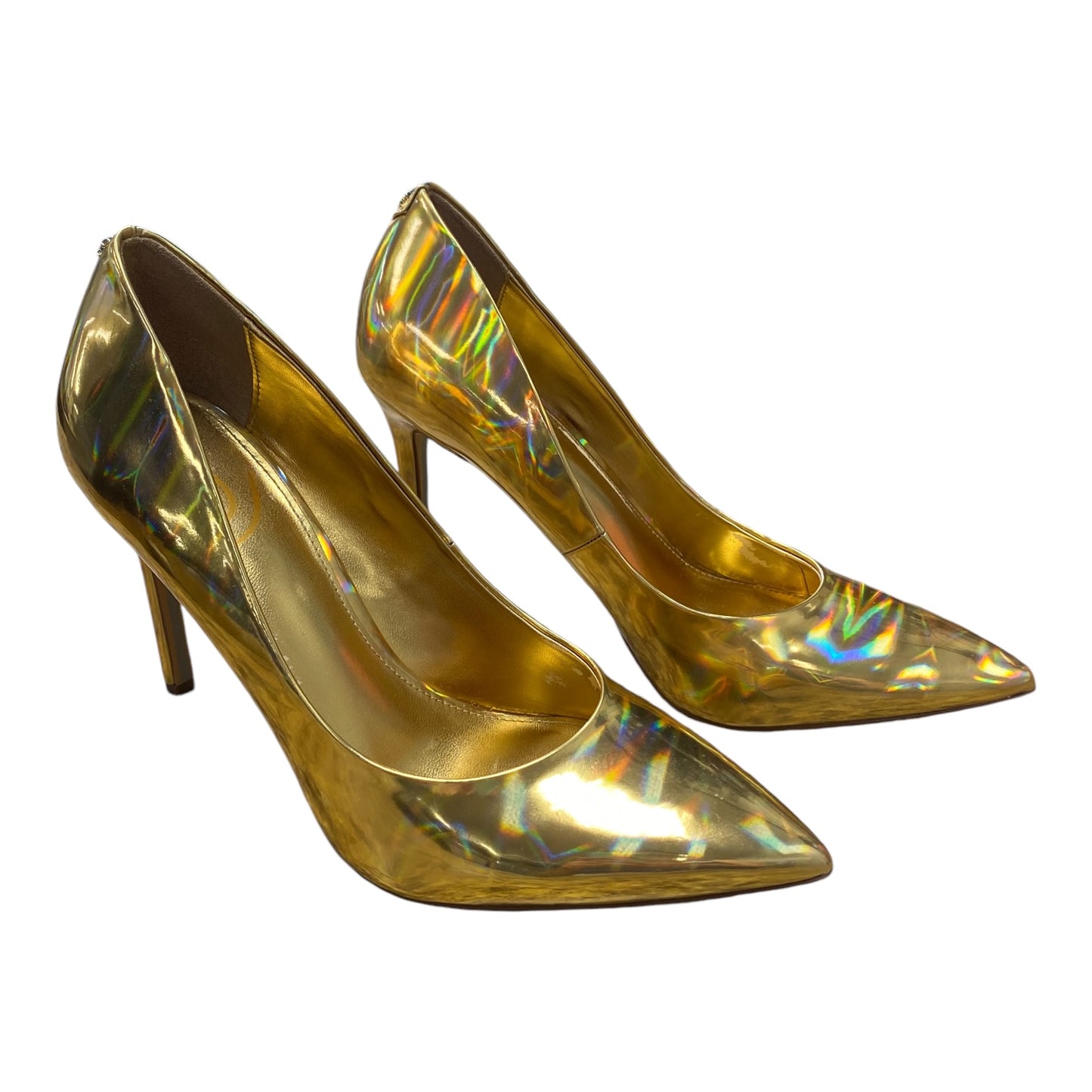 Shoes Heels Stiletto By Sam Edelman In Gold, Size: 8.5