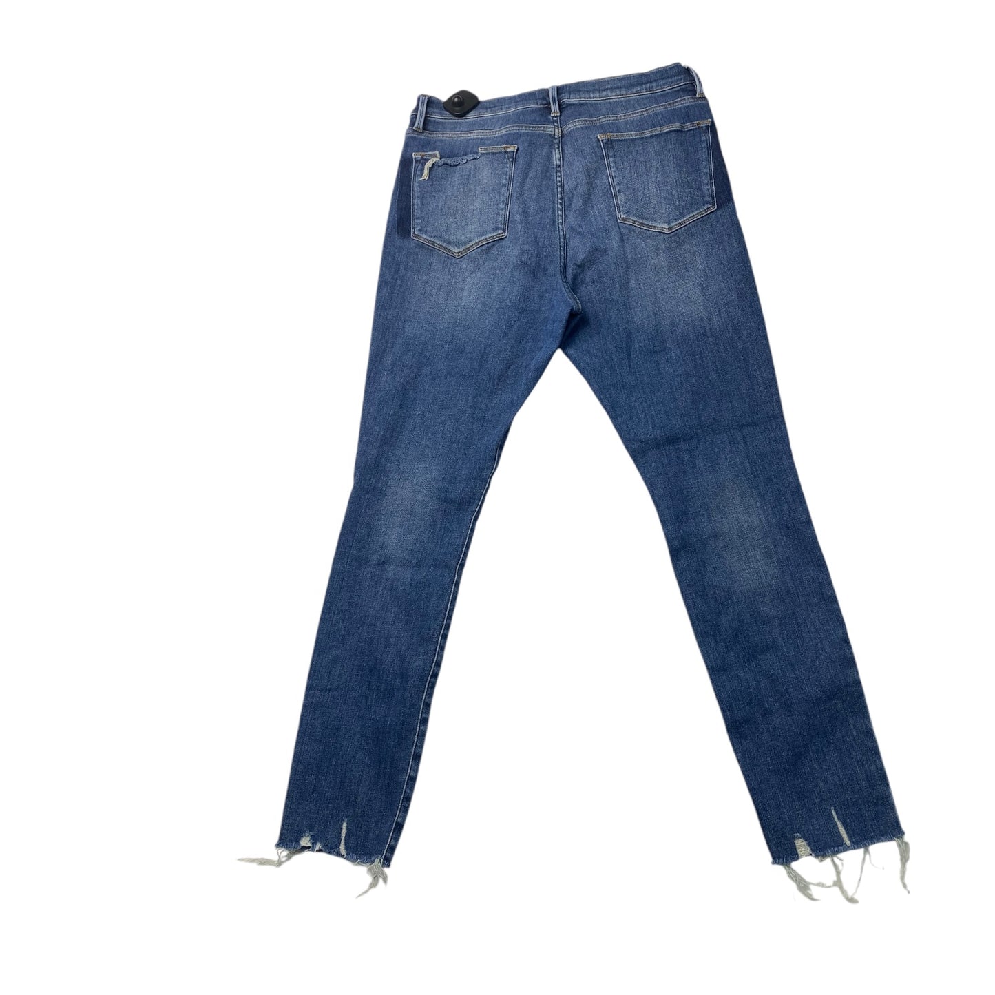 Jeans Skinny By Frame In Blue, Size: 16