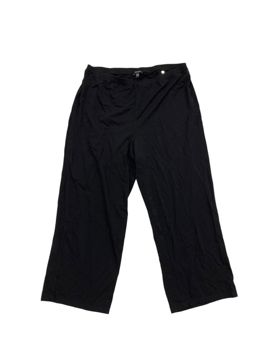 Pants Designer By Eileen Fisher In Black, Size: L