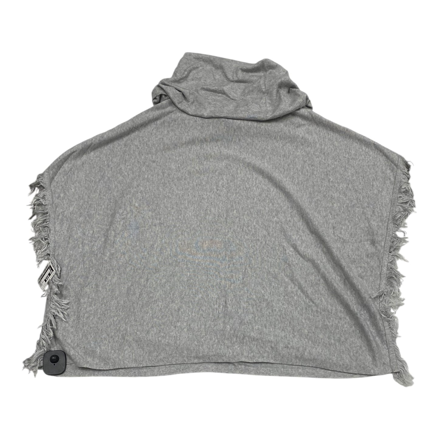 Poncho By Chicos In Grey, Size: M