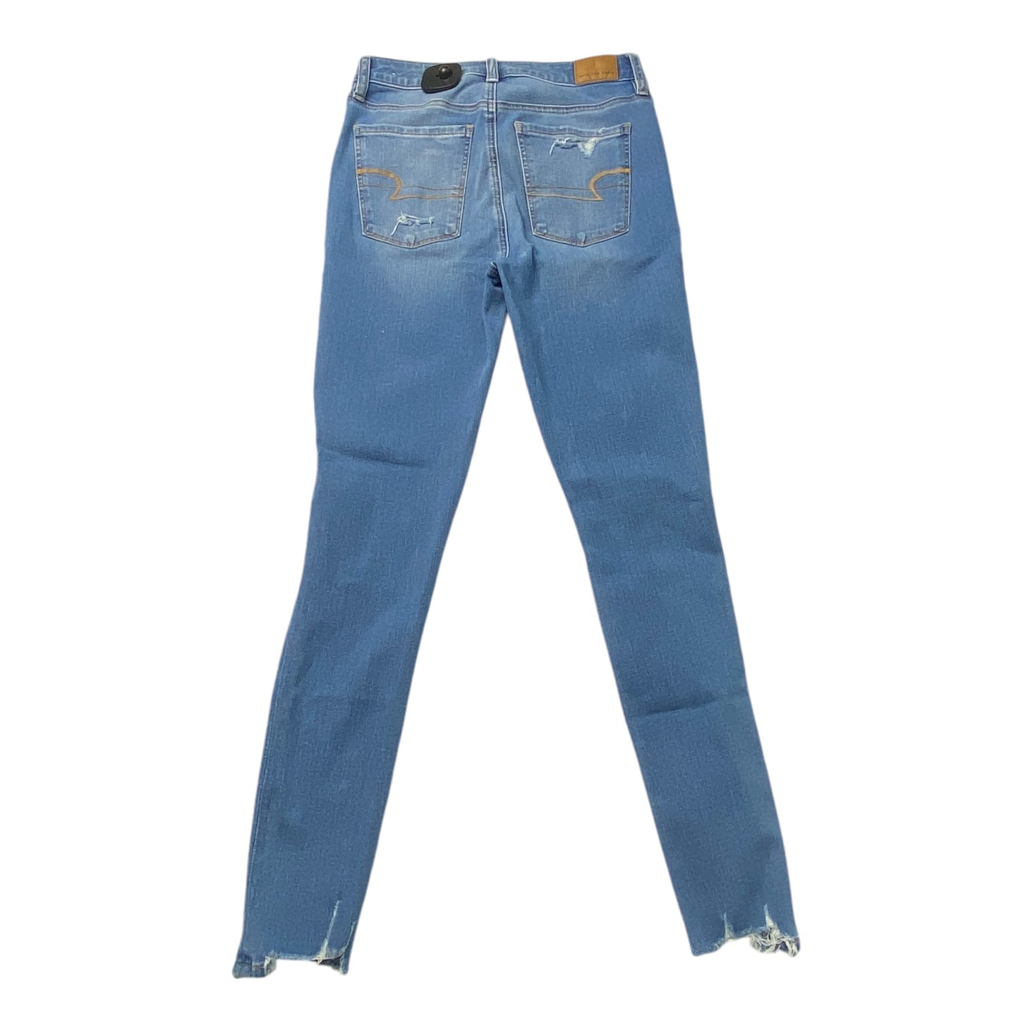 Jeans Skinny By American Eagle In Blue, Size: 4