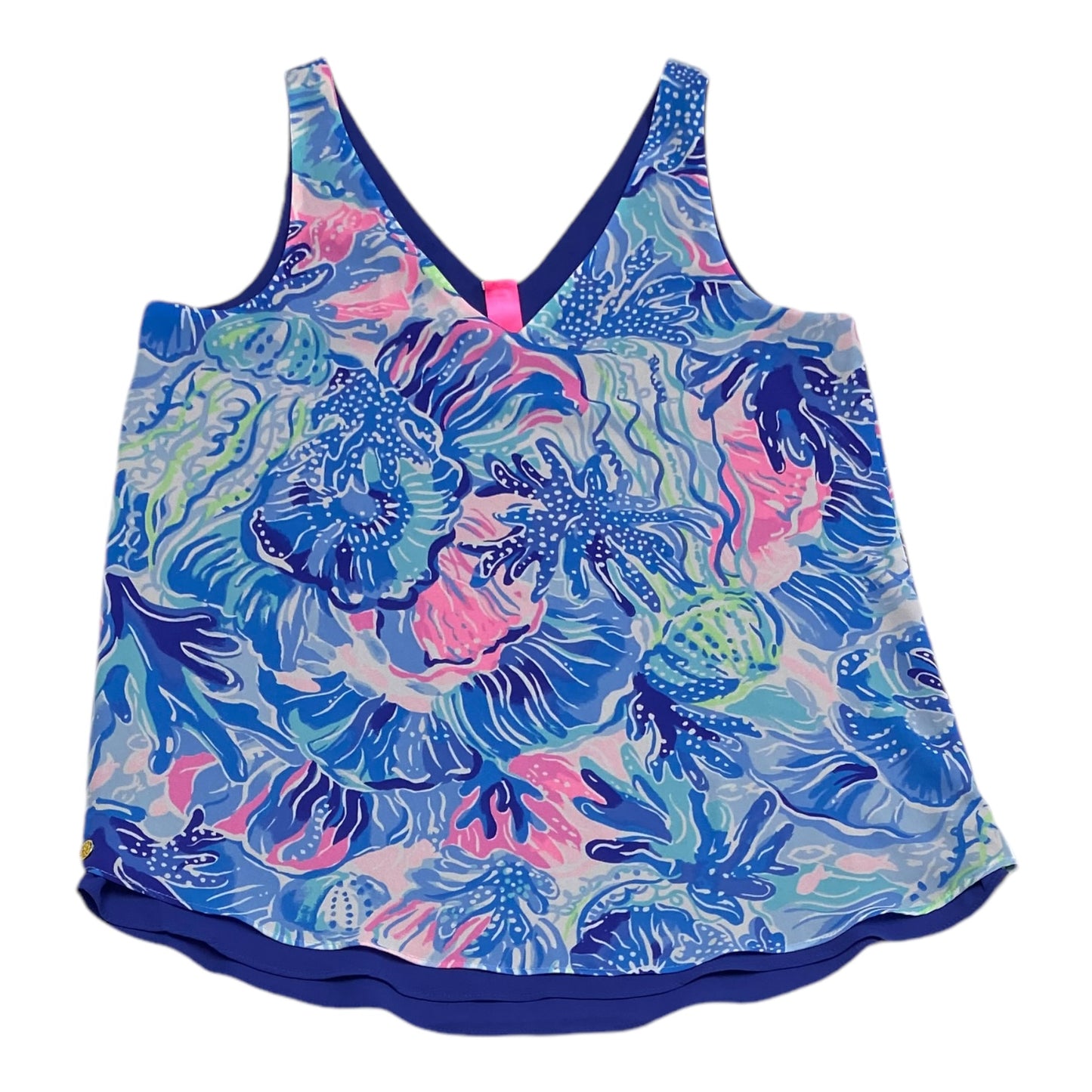 Top Sleeveless Designer By Lilly Pulitzer In Multi-colored, Size: Xs