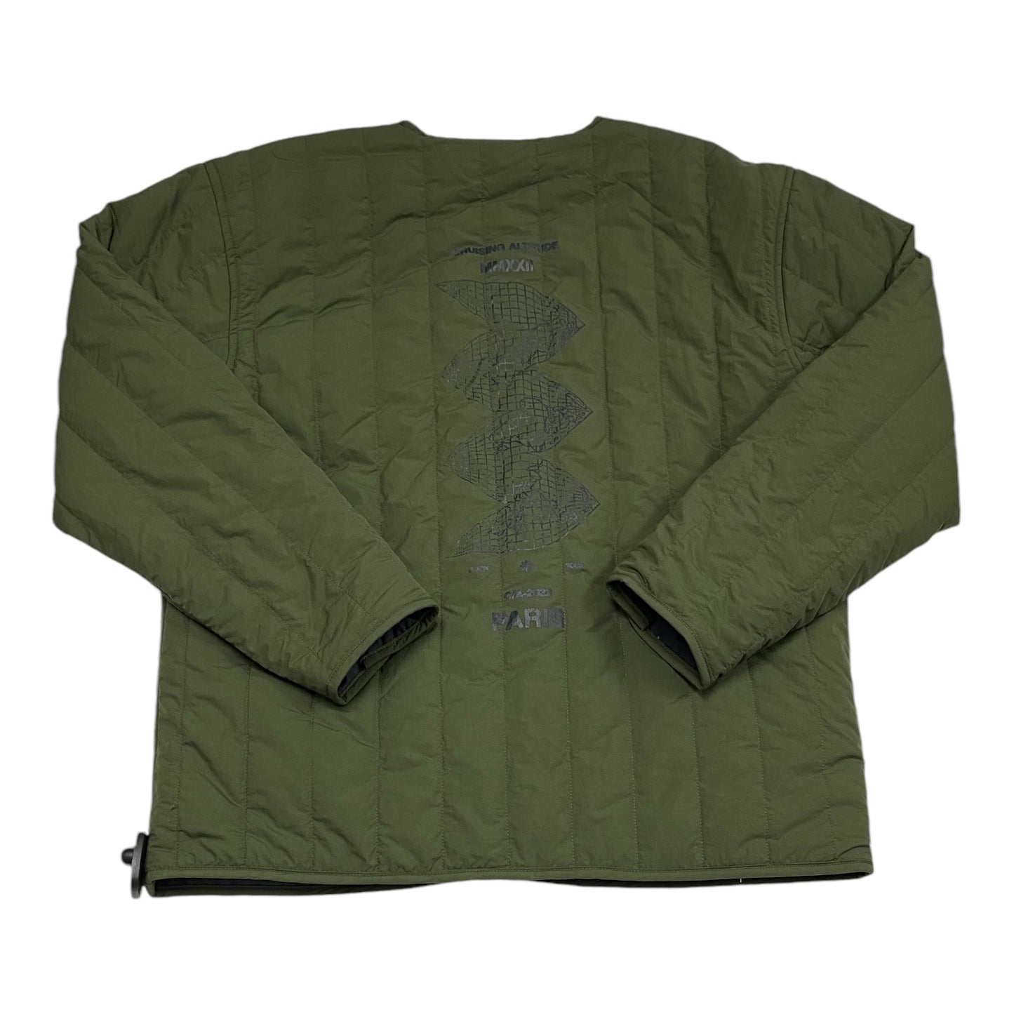 Jacket Puffer & Quilted By Jordan In Blue & Green, Size: S