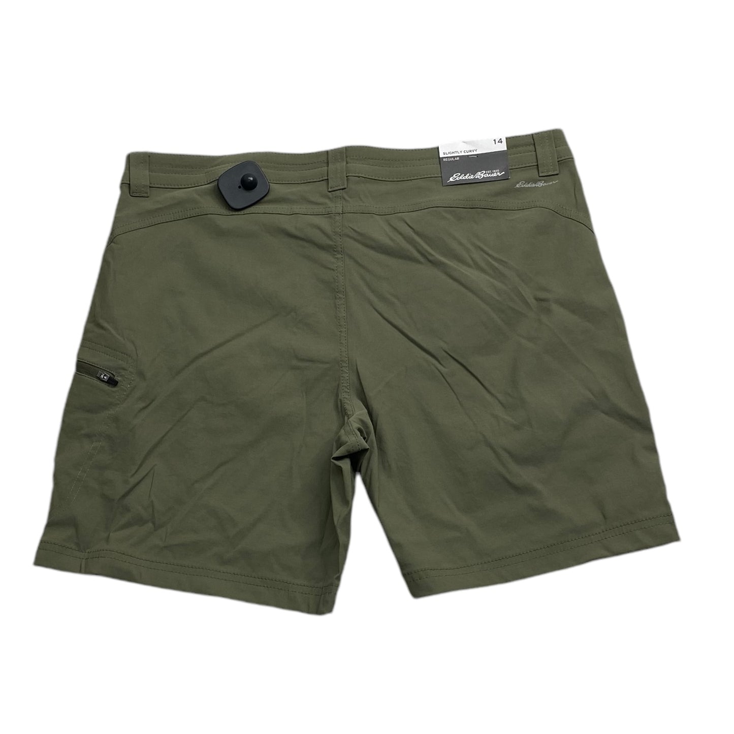 Athletic Shorts By Eddie Bauer In Green, Size: 14