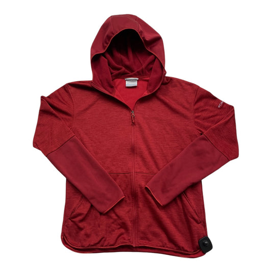 Athletic Jacket By Columbia In Red, Size: M