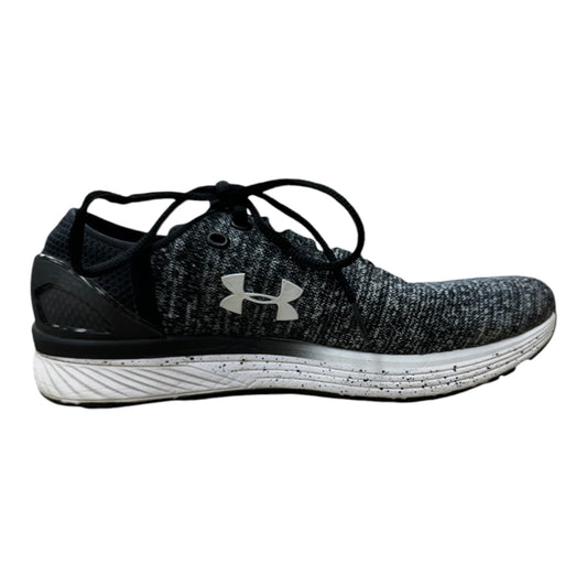 Shoes Athletic By Under Armour In Black & White, Size: 9.5