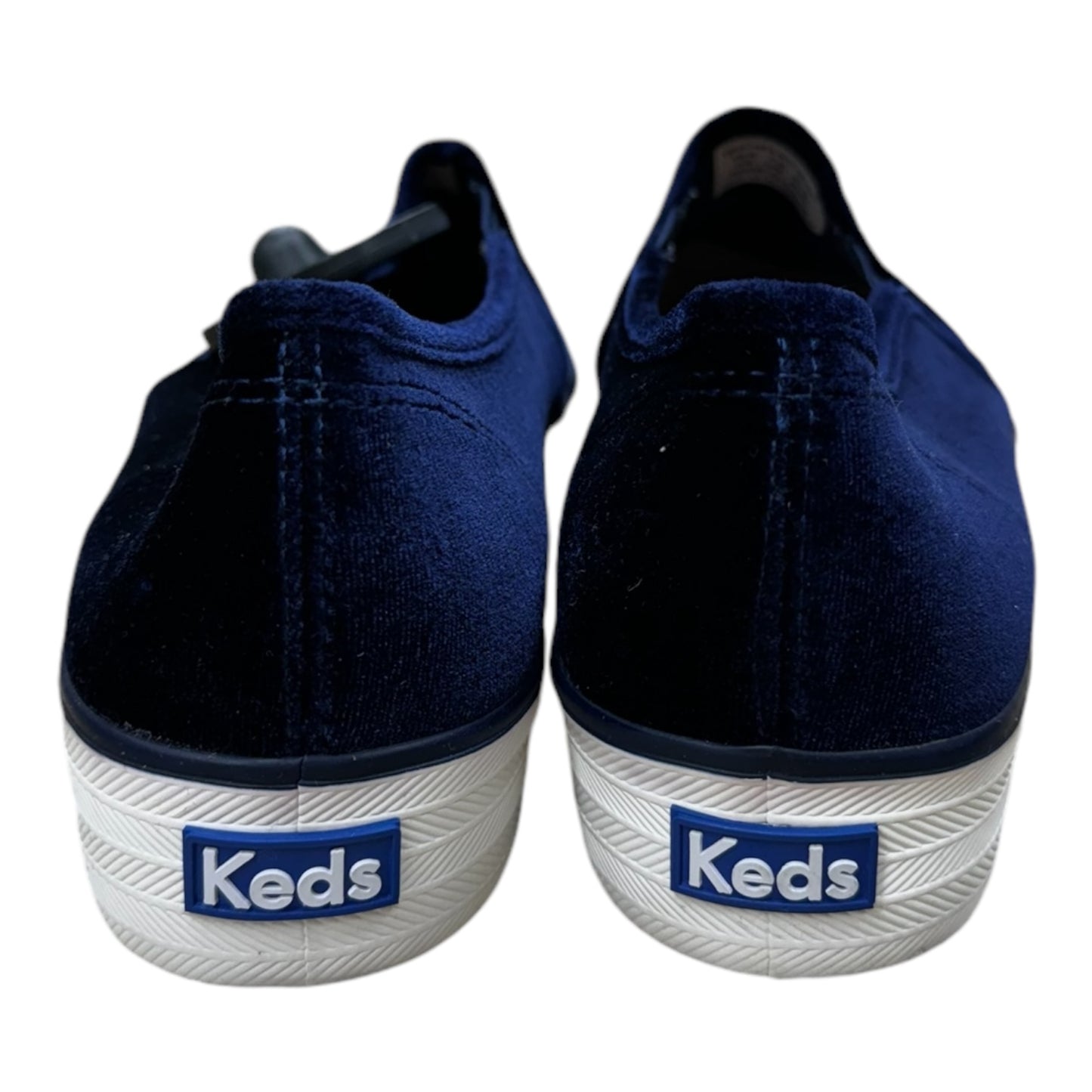 Shoes Flats By Keds In Blue & White, Size: 10