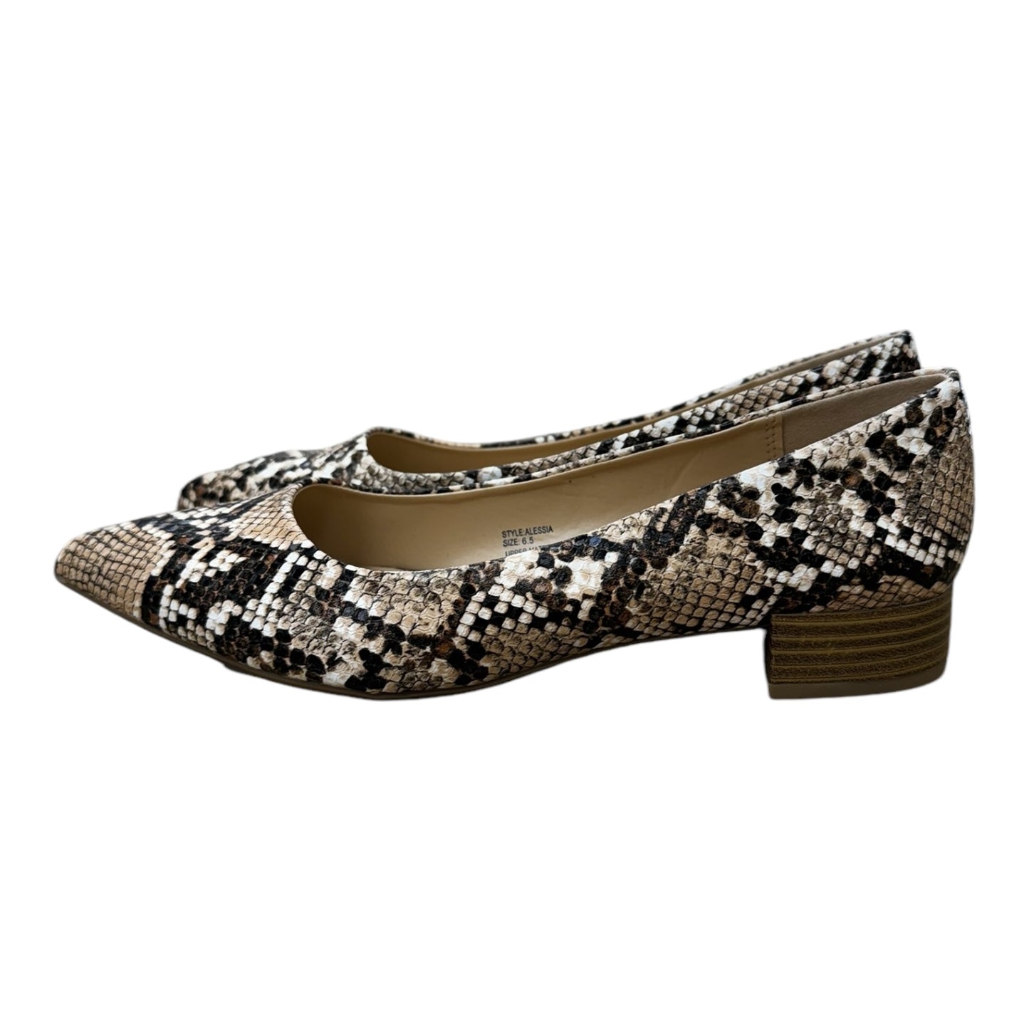 Shoes Heels Block By Lulus In Animal Print, Size: 6.5