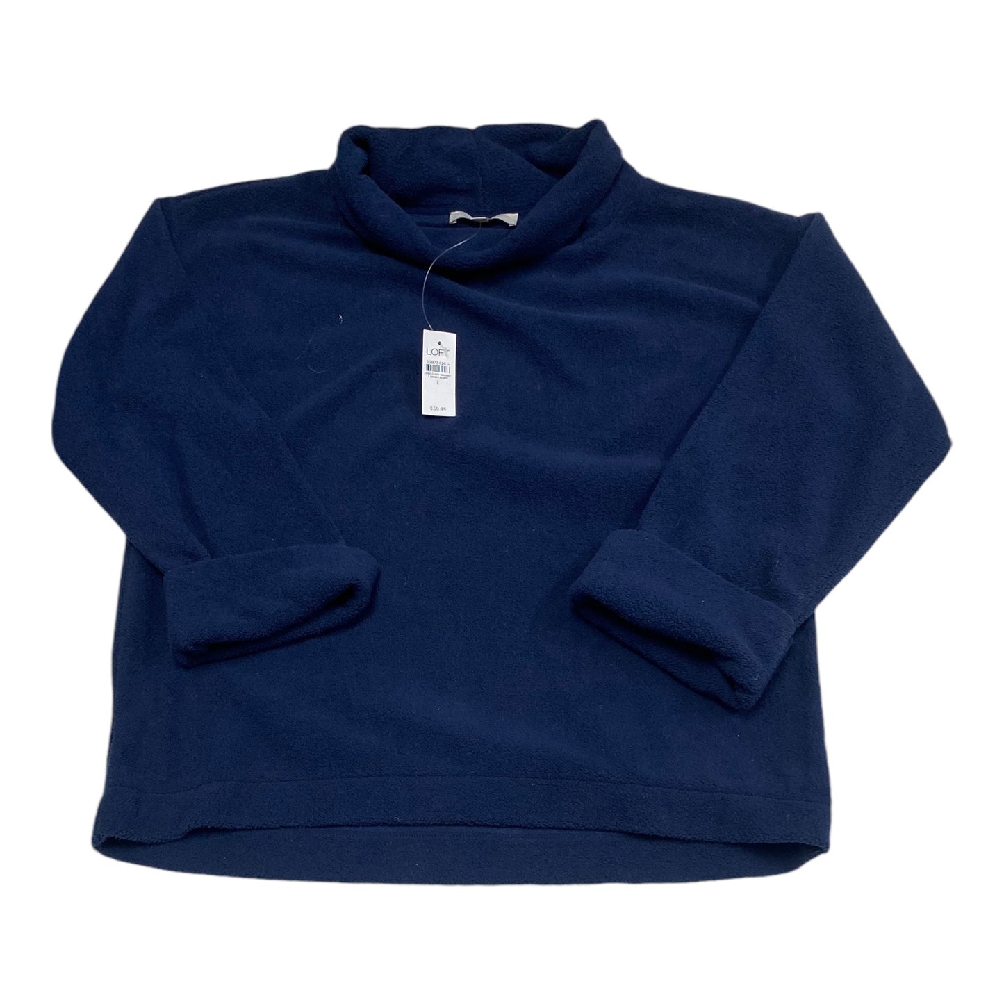 Sweater By Loft In Navy, Size: L