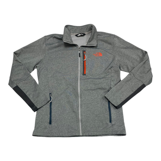 Athletic Jacket By The North Face In Grey, Size: M