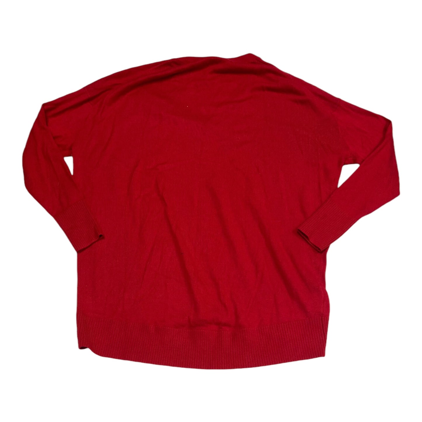 Sweater By Loft In Red, Size: M