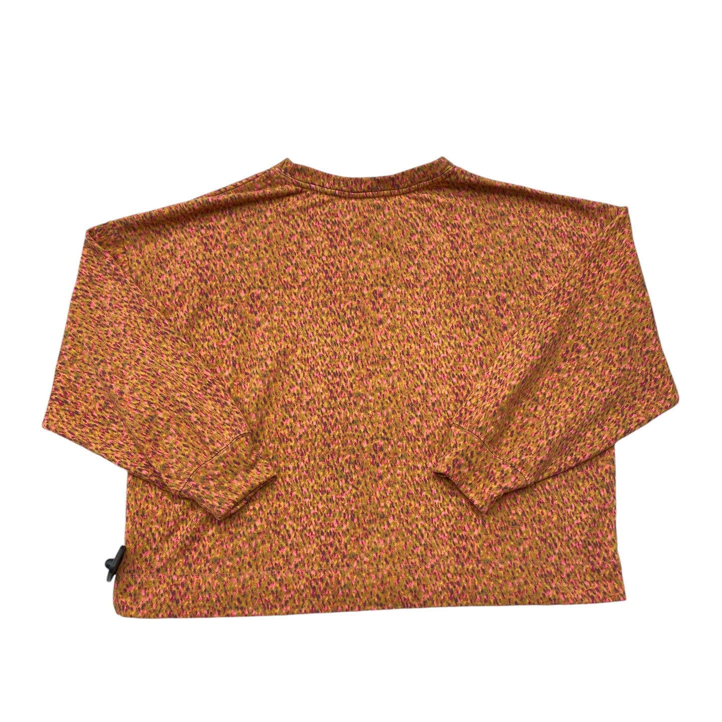 Top Long Sleeve By Lou And Grey In Orange & Pink, Size: L