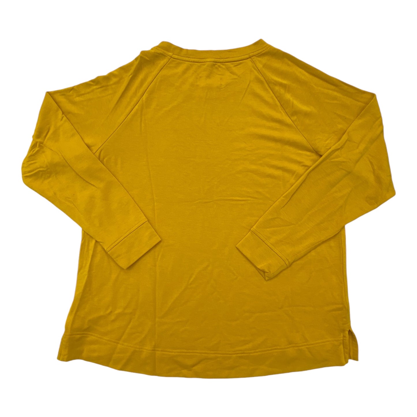 Top Long Sleeve By Lou And Grey In Gold, Size: L