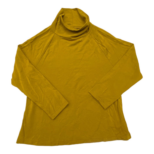 Top Long Sleeve By Lou And Grey In Yellow, Size: M