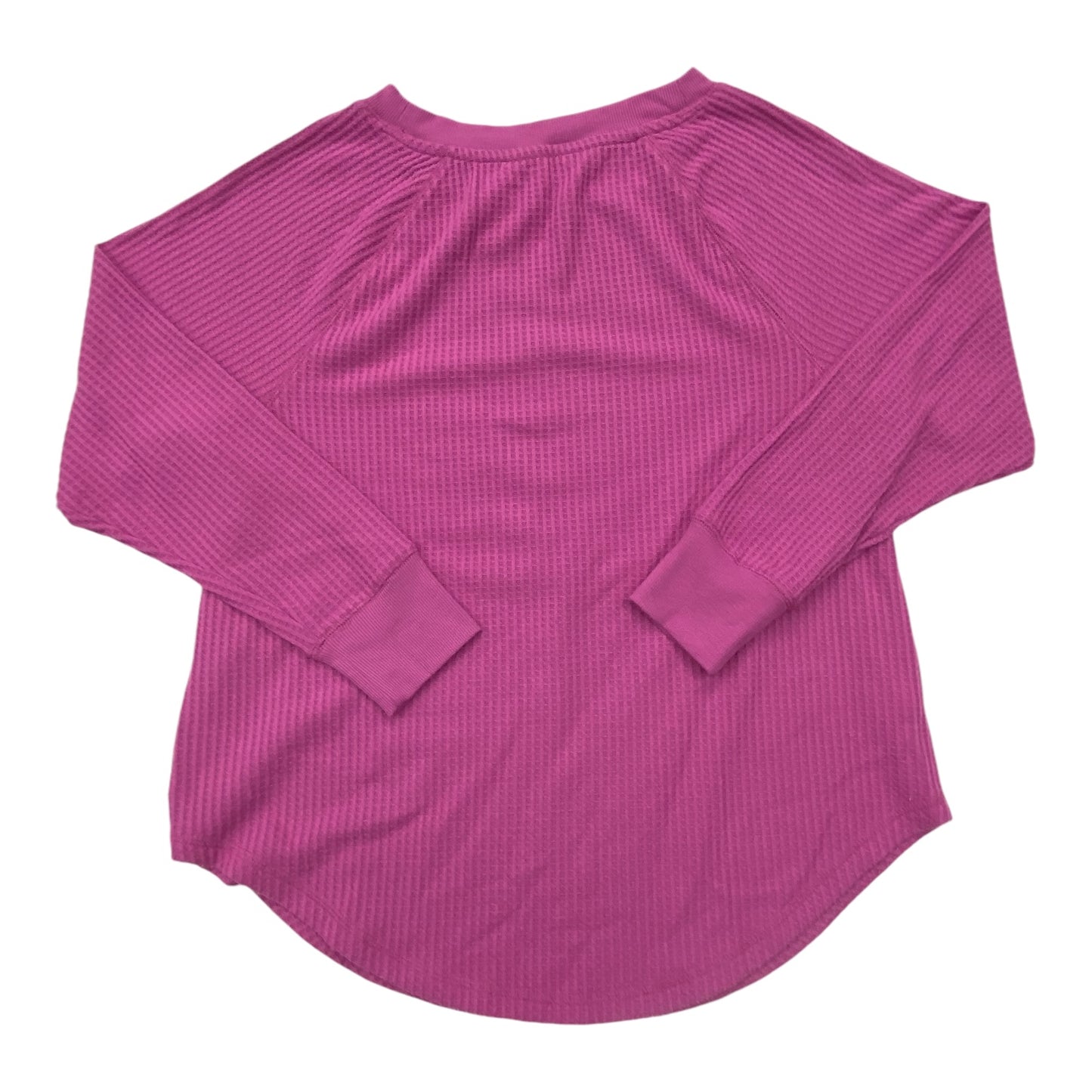 Top Long Sleeve By Loft In Pink, Size: L