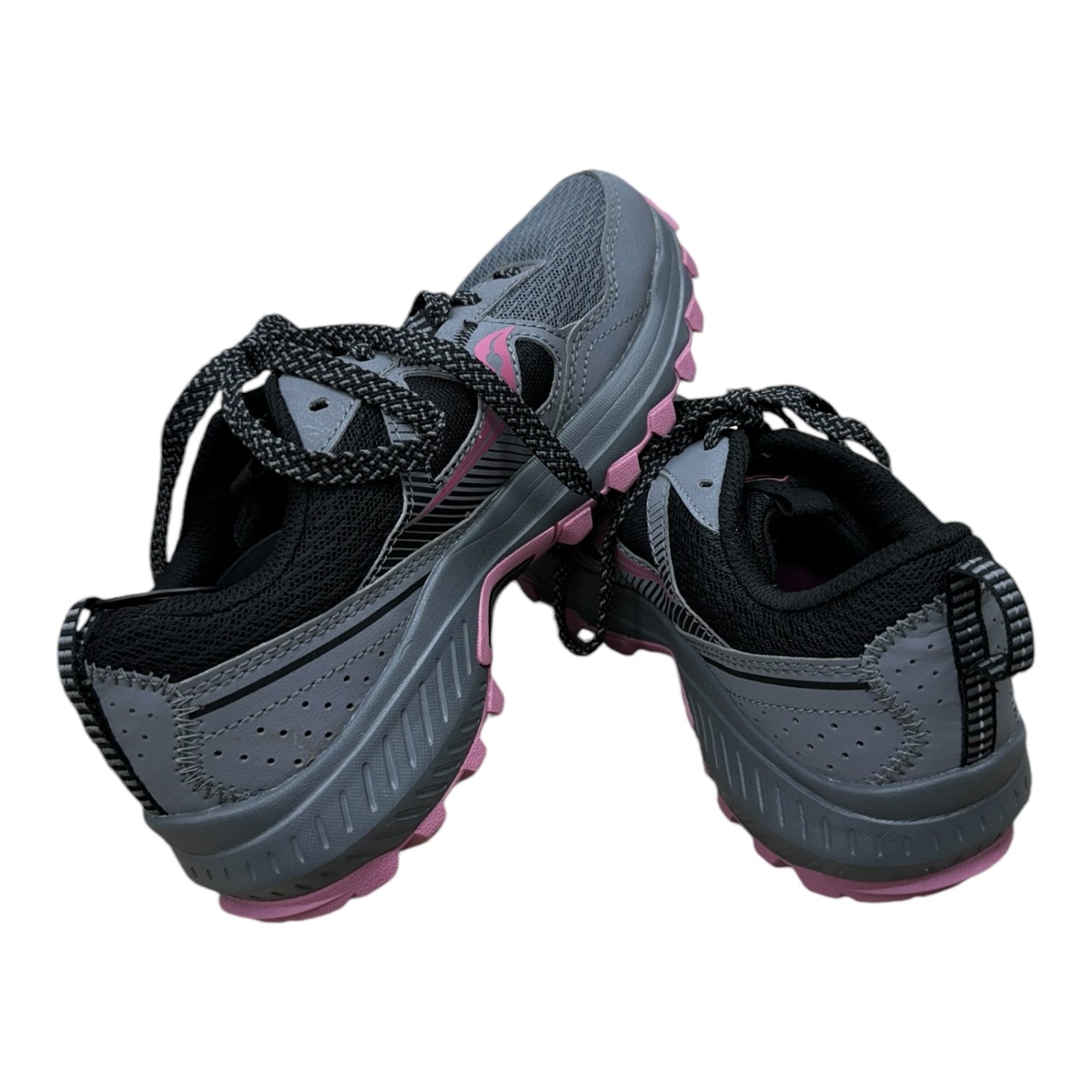 Shoes Athletic By Saucony In Grey & Pink, Size: 6